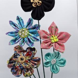 208-Kanzashi Flowers