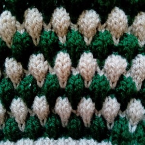 116-2 Coloured Bubble Stitch