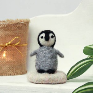 266-Needle Felted Penguin