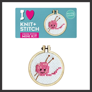YARN BALL MINI CROSS STITCH KIT